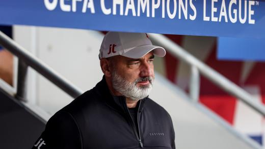 Trenér Slavie Praha Jindřich Trpišovský