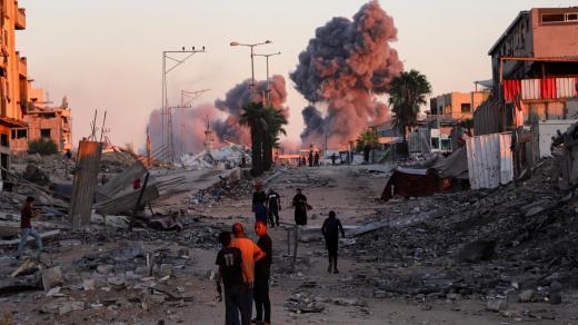 Izraelský útok na město Gaza