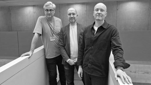 Rektor AVU Tomáš Pospiszyl, Vojtěch Aubrecht z plzeňské Sutnarky a Evžen Šimera z VOŠ Scholastika