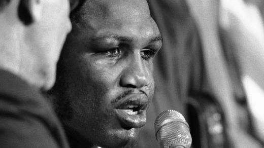 Joe Frazier po zápase v newyorské Madison Square Garden