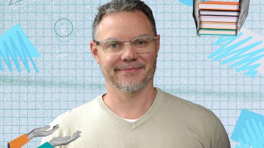 David Vrbický, fyzioterapeut, v Reparátu