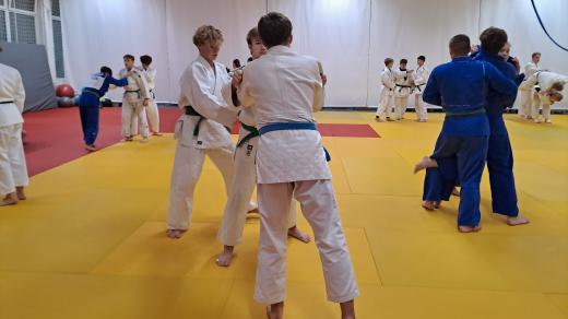 Trénink olomouckého Judo klubu