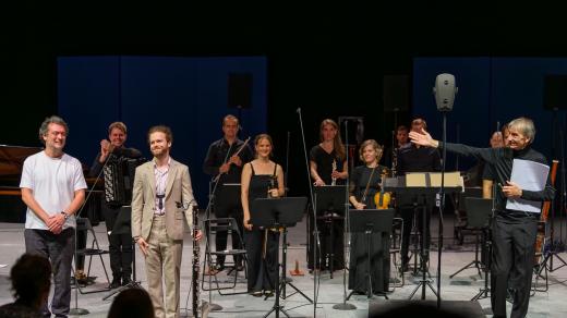 Jakub Rataj, Martin Adámek, Ostravská banda, dirigent Bruno Ferrandis