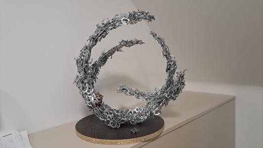Kunovice, model sochy věnované jízdě králů (autor Ondřej Oliva)