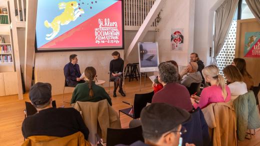 Tisková konference v Jihlavě s Tsai Ming-liangem 2025