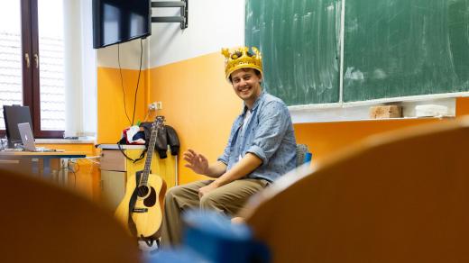 Václav Hoskovec v monodramatu Richard 3, 2, 1… teď!