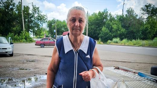 Prodavačka pirohů Naděžda ve Slovjansku