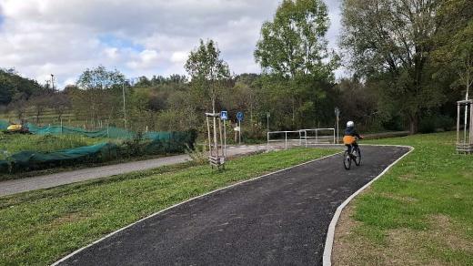 Nový úsek cyklostezky Greenway Jizera ve Svijanech