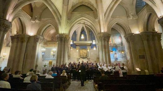 Smíšený pěvecký sbor Smetana z Hradce Králové na festivalu v Barceloně