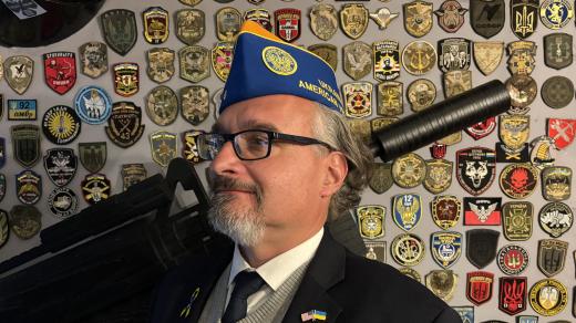 Mark Datzkiwsky je hrdým členem spolku ukrajinsko-amerických veteránů