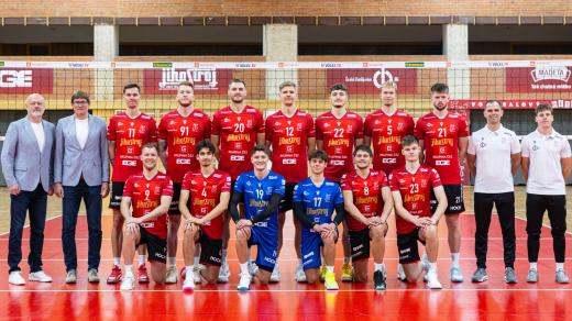 A-tým Jihostroje České Budějovice pro sezonu 2025/26