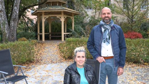 Ředitel Krajského inovačního centra Vlastimil Veselý a projektová manažerka Kamila Krupičková