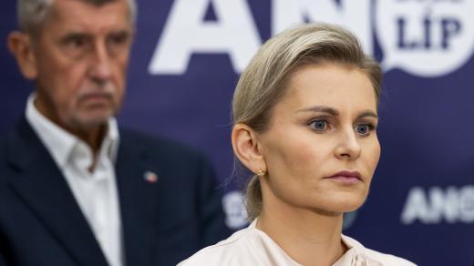 Taťána Malá a Andrej Babiš