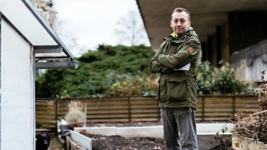 Jan Richter, expert na adaptační opatření a také zahradník