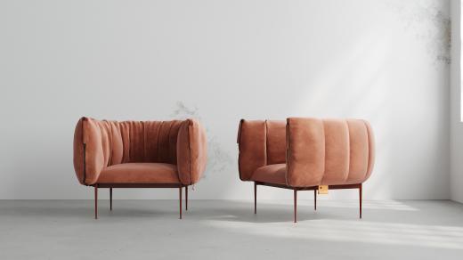 Lucie Koldová: Puffer for JESS, Designblok 2025 (Odvaha)