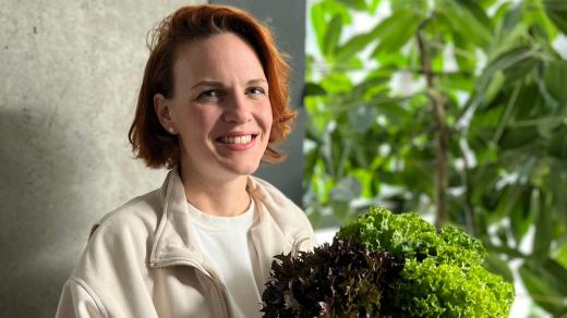 Tereza Nalezená, zakladatelka start-upu Salát na střeše