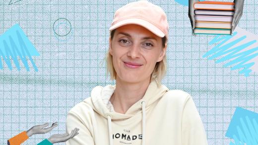Barbora Poláková v pořadu Reparát