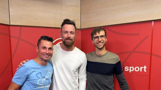 Jiří Ježek, marketingový manažer Josef Matějovič a Karel Janů