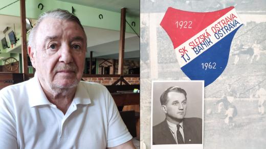 Bedřich Losovský v seriálu o historii ostravského Baníku