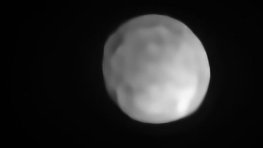 Planetka Hygiea v hlavním pásu asteroidů na snímku Very Large Teleskopu Evropské jižní observatoře