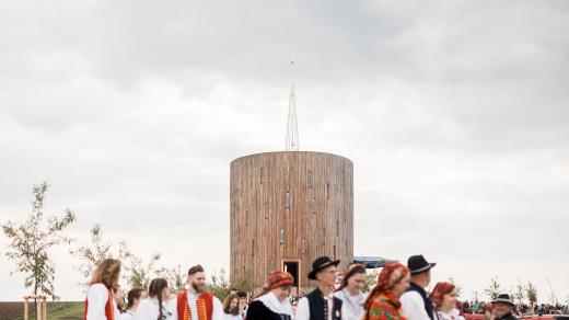 Kaple Panny Marie Bolestné v Nesvačilce (architekt Jan Říčný)