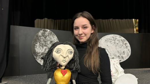 Je to prostě fakt láska, říká o loutkovém divadle vedoucí souboru Martina Klhůfková
