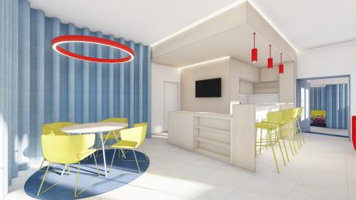 Vizualizace budoucího coworkingového centra