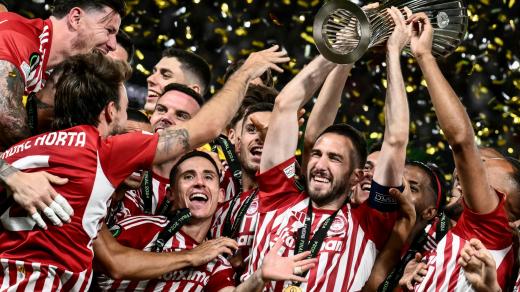Olympiakos Pireus slaví ve finále Evropské konferenční ligy