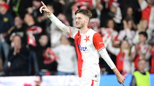Lukáš Vorlický v dresu Slavie