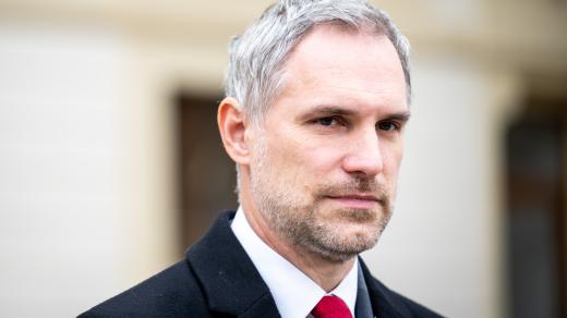 Předseda Pirátů Zdeněk Hřib po povolební schůzce s prezidentem Petrem Pavlem