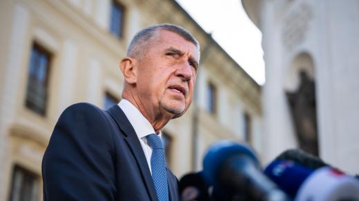 Předseda hnutí ANO Andrej Babiš jednal na Pražském hradě s prezidentem Petrem Pavlem