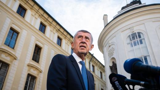 Předseda hnutí ANO Andrej Babiš jednal na Pražském hradě s prezidentem Petrem Pavlem