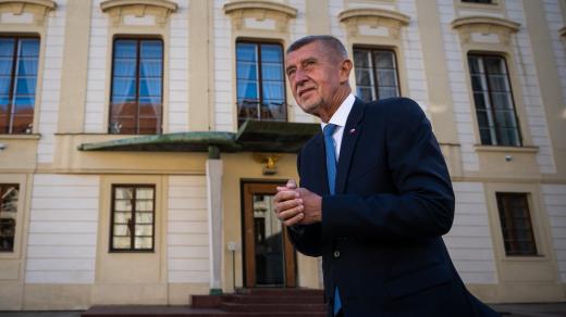 Předseda hnutí ANO Andrej Babiš jednal na Pražském hradě s prezidentem Petrem Pavlem