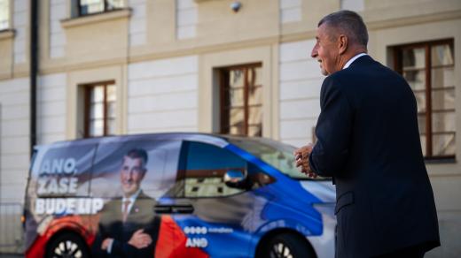 Předseda hnutí ANO Andrej Babiš jednal na Pražském hradě s prezidentem Petrem Pavlem