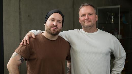 Producent Martin Ledvina & pianista Pavel Sotoniak