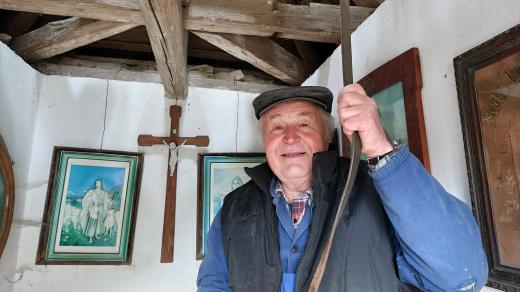 František Jurka, zvoník v Panské Lhotě