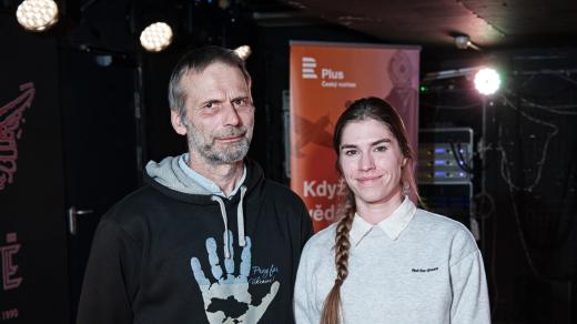 Martin Mejstřík, bývalý politik, a Dorotea Mejstříková, projektová manažerka Akademie Díky, že můžem