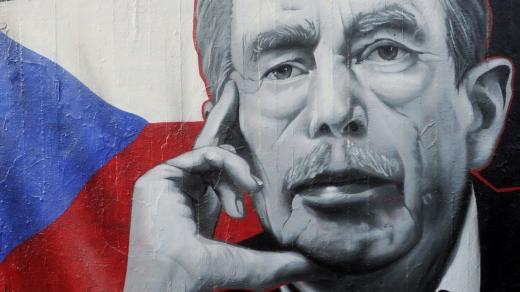 Václav Havel mural