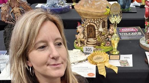 S dortem Skřítkův svět vyhrála Šárka Dušková zlato na soutěži Expo Sweet ve Varšavě