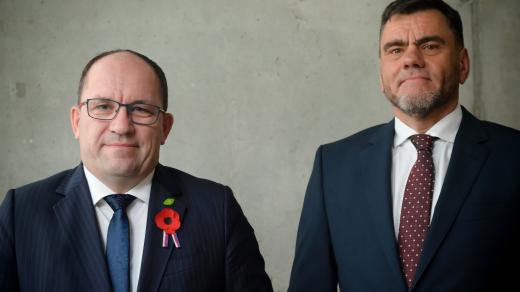 Marek Výborný (KDU-ČSL) a Karel Tureček (ANO 2011)