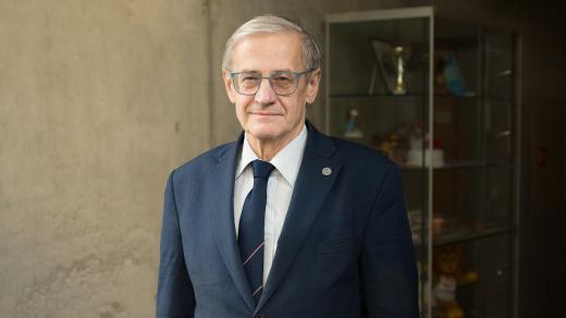 Nový rektor Univerzity Karlovy Jiří Zima