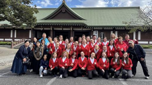 Královéhradecký dětský sbor Jitro na turné v Japonsku
