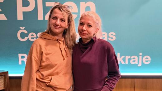 Tereza Olbrichtová a Barbora Salátová