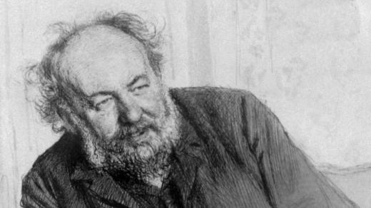 Mikoláš Aleš na portrétu od Maxe Švabinského