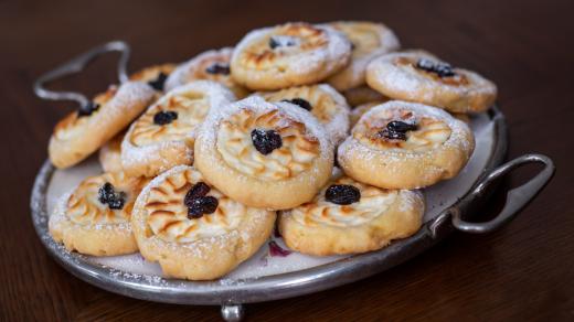 Rychlé koláčky s tvarohovou náplní