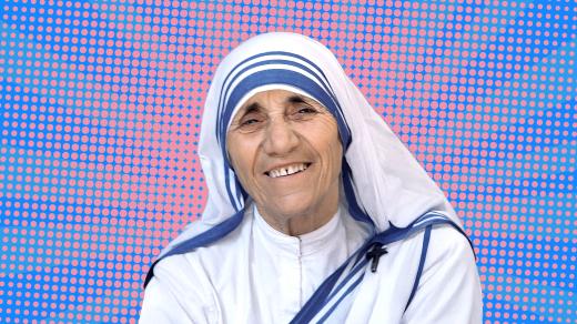 Matka Tereza (koláž Český rozhlas)