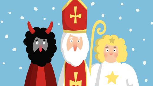 Čert, Mikuláš a anděl