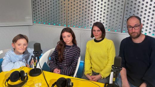 Herci Martin Kubuš a Anna Vyčítalová a režiséři Bubáka Kateřina Karhánková a Tomáš Pavlíček