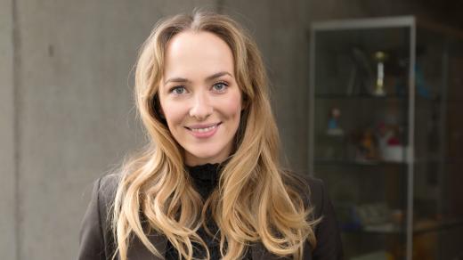 Herečka Elizaveta Maximová, která ztvárnila hlavní roli ve snímku Máma