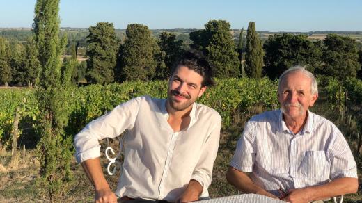 Na cestách s právníkem a milovníkem vína Martinem Svatošem - z vinic s tátoum vína Martinem Svatošem